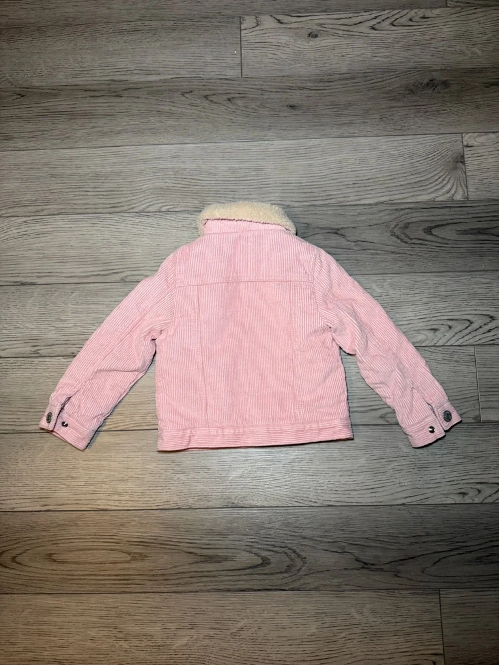 GAP Little Girl Pink Corduroy Sherpa Lined Jacket 4T 5T
